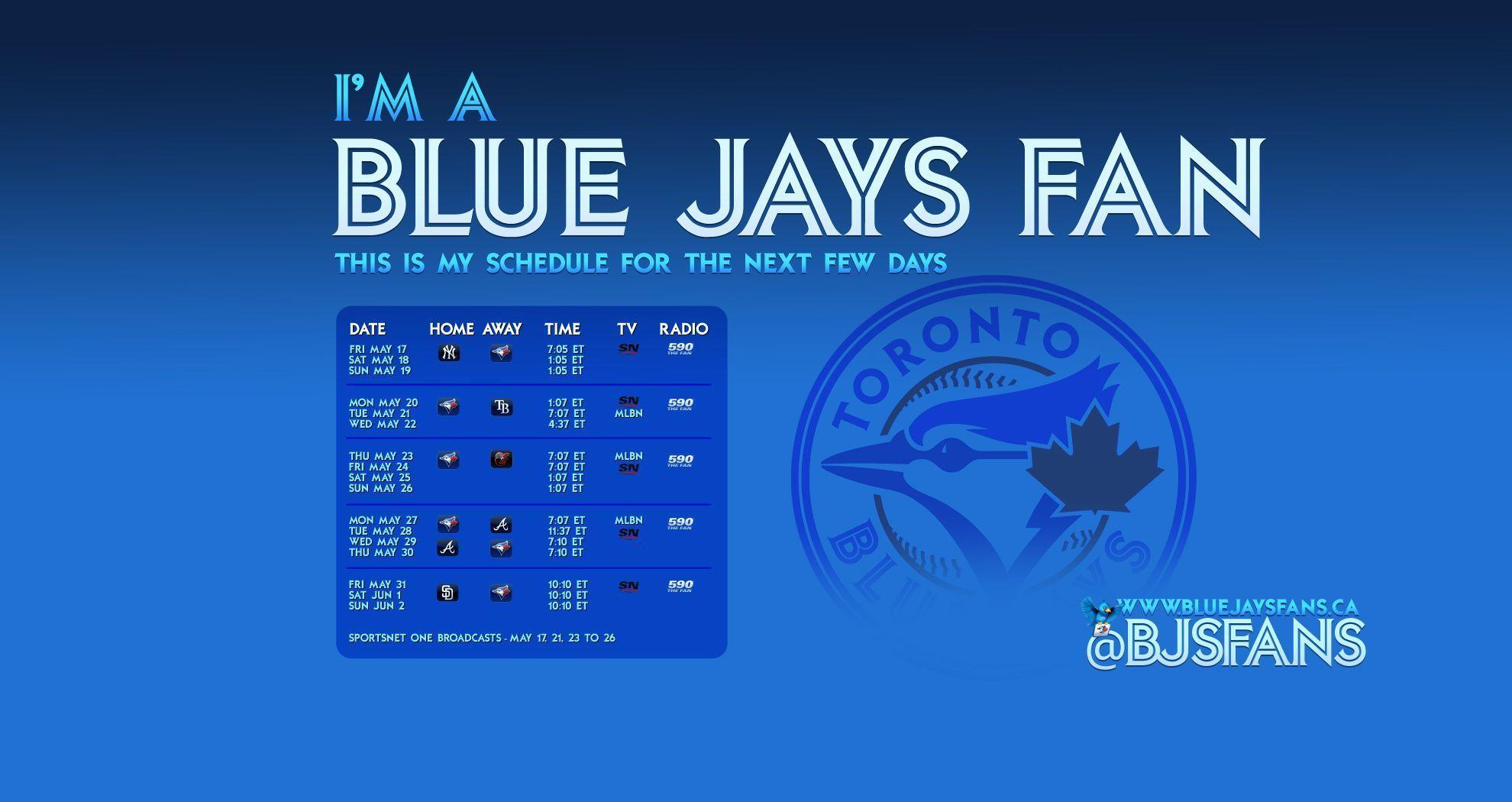Blue Jays Schedule Wallpaper
