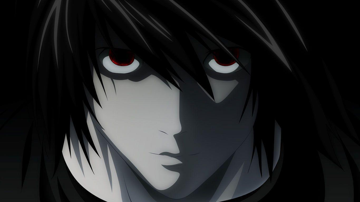 l from deathnote blue hair