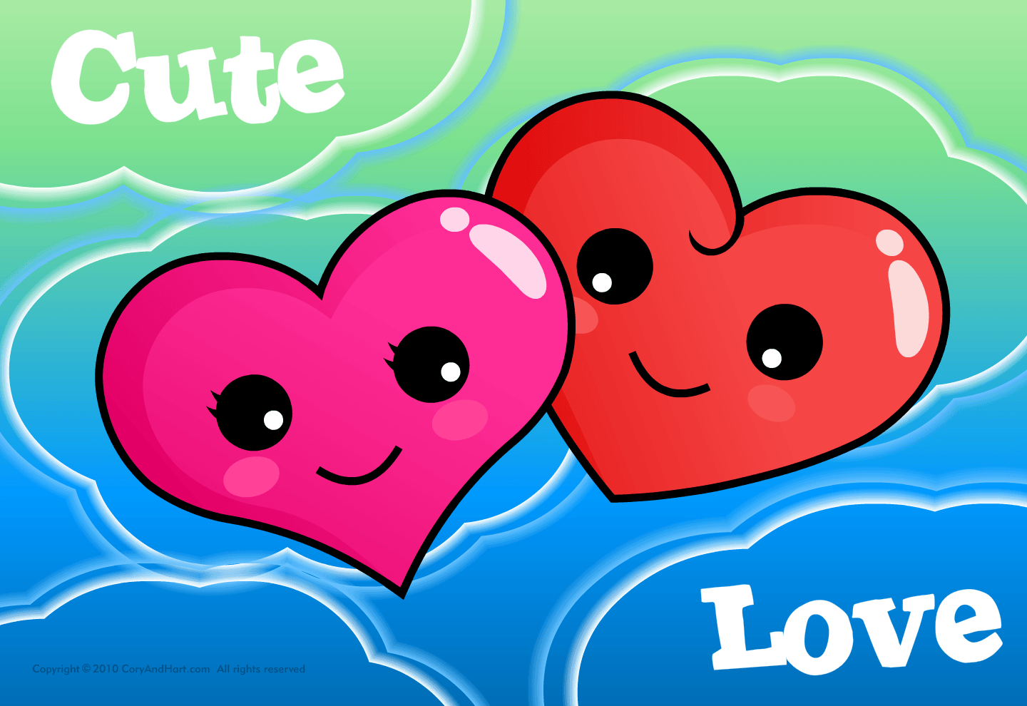 Wallpaper For > Cute Love Background
