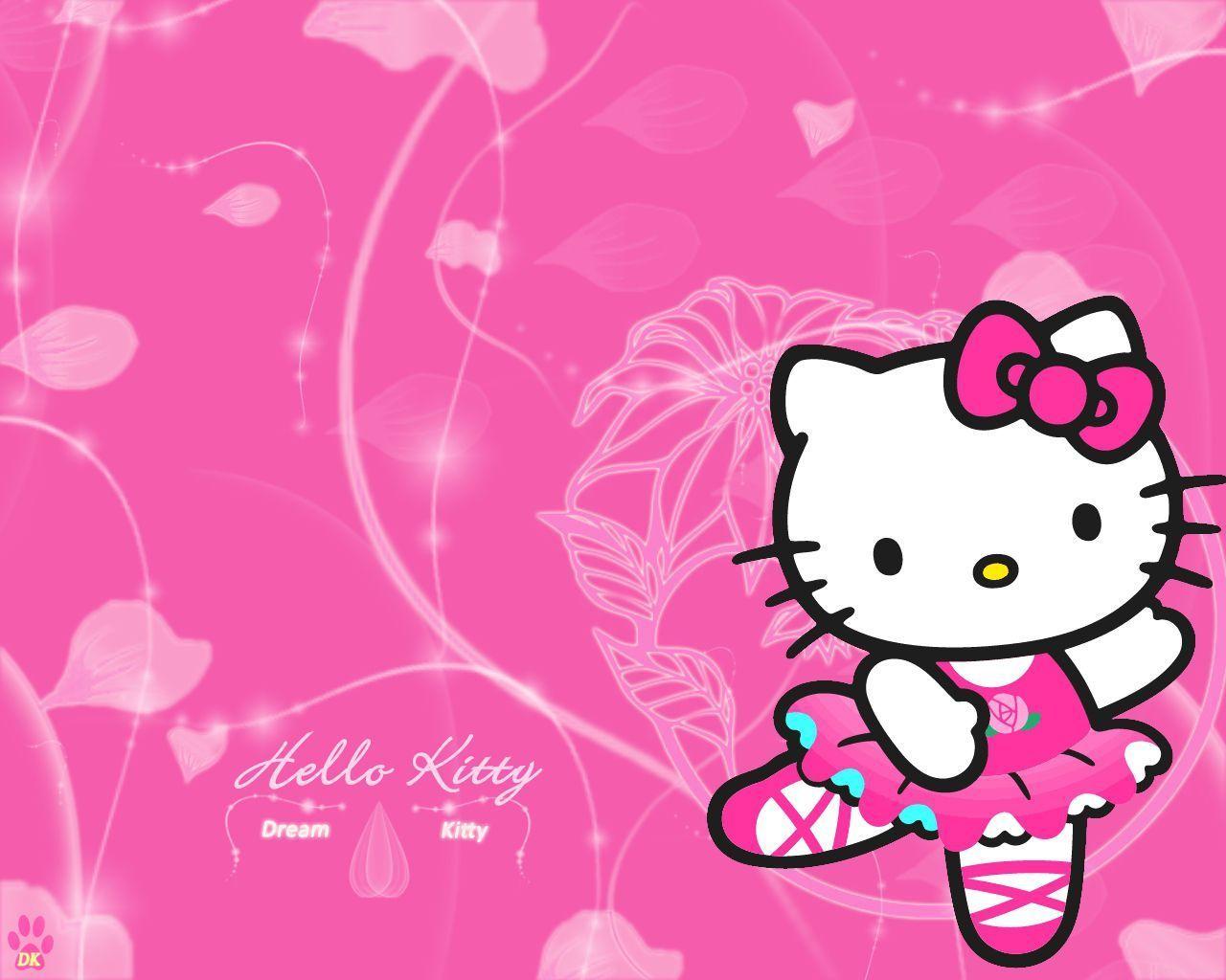 Hello Kitty Cute Wall Paper