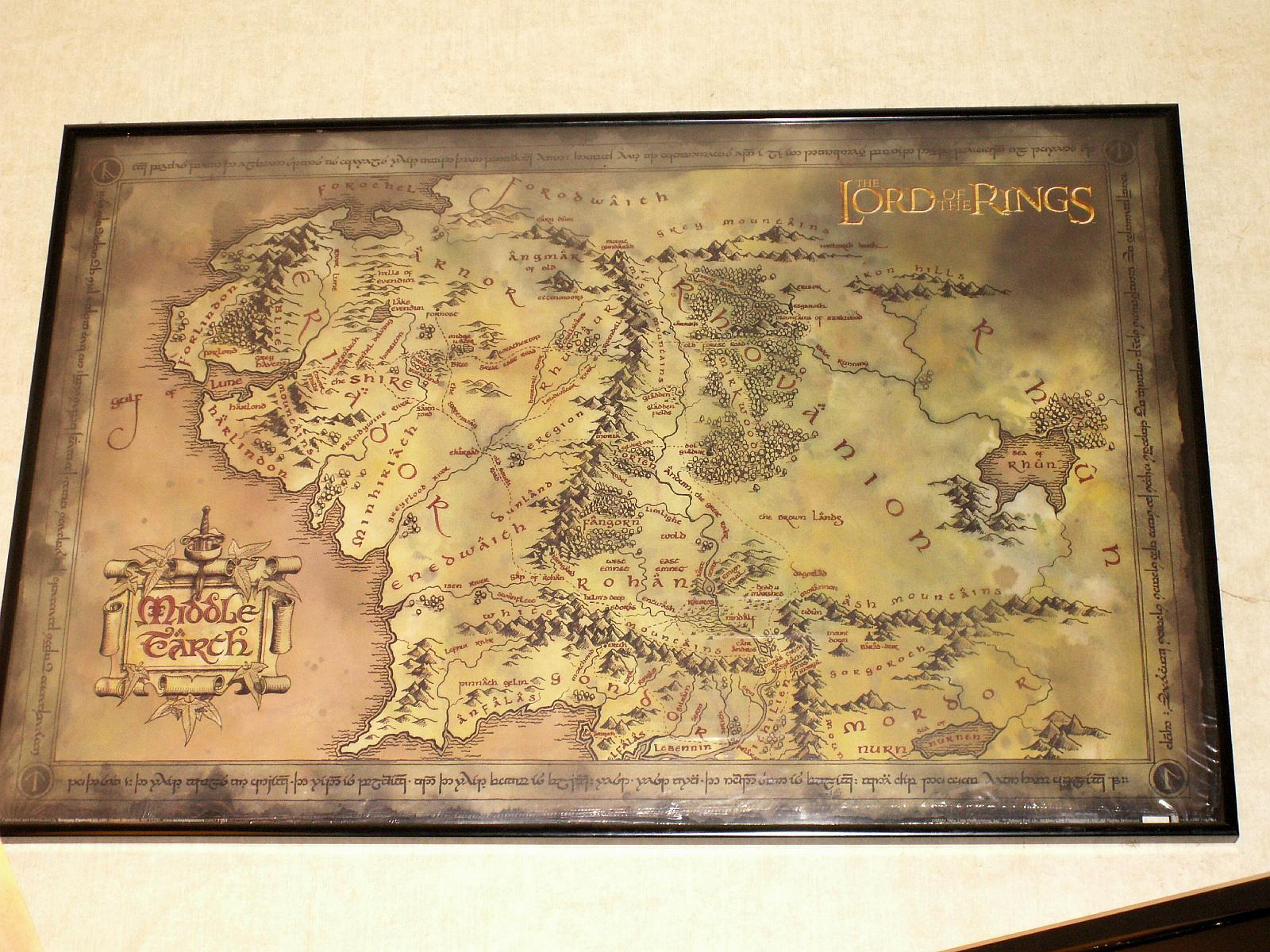 image For > Middle Earth Map Lord Of The Rings Wallpaper