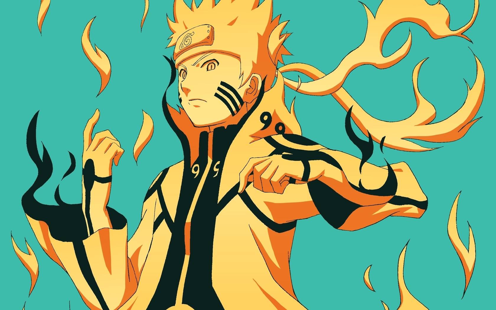 Naruto Nine Tails Chakra Mode