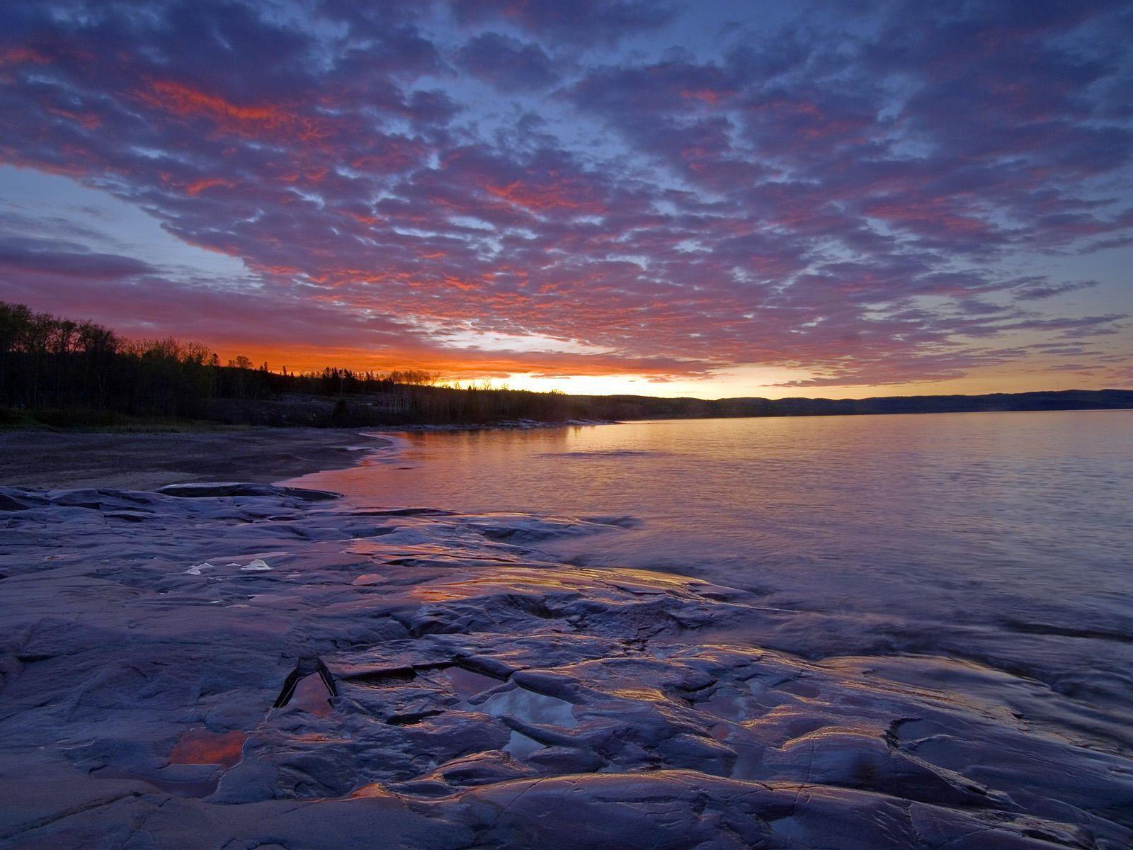 Dawn On Lake Superior Rossport