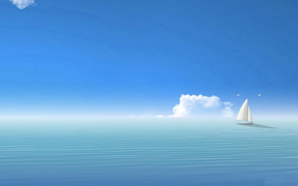 Calm sea breeze notebook background Wallpaper. High Quality