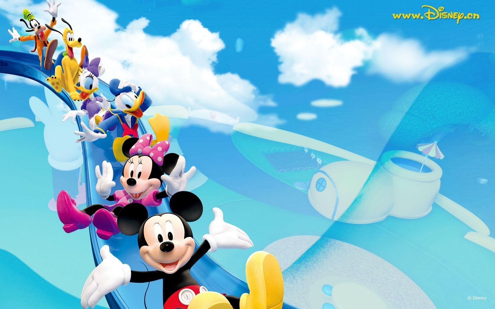 Cool Mickey Mouse Background Wallpaper 1680x1050PX Wallpaper