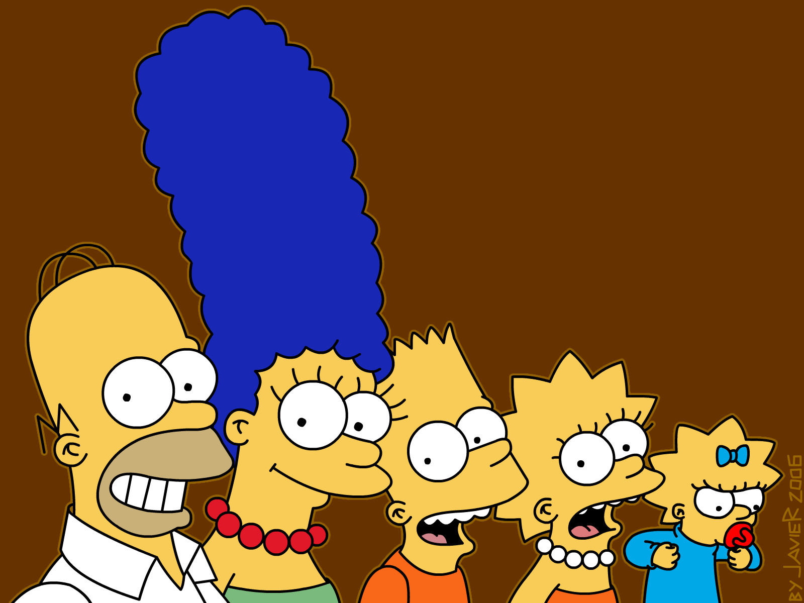 The Simpsons Characters Picture Wallpaper Download
