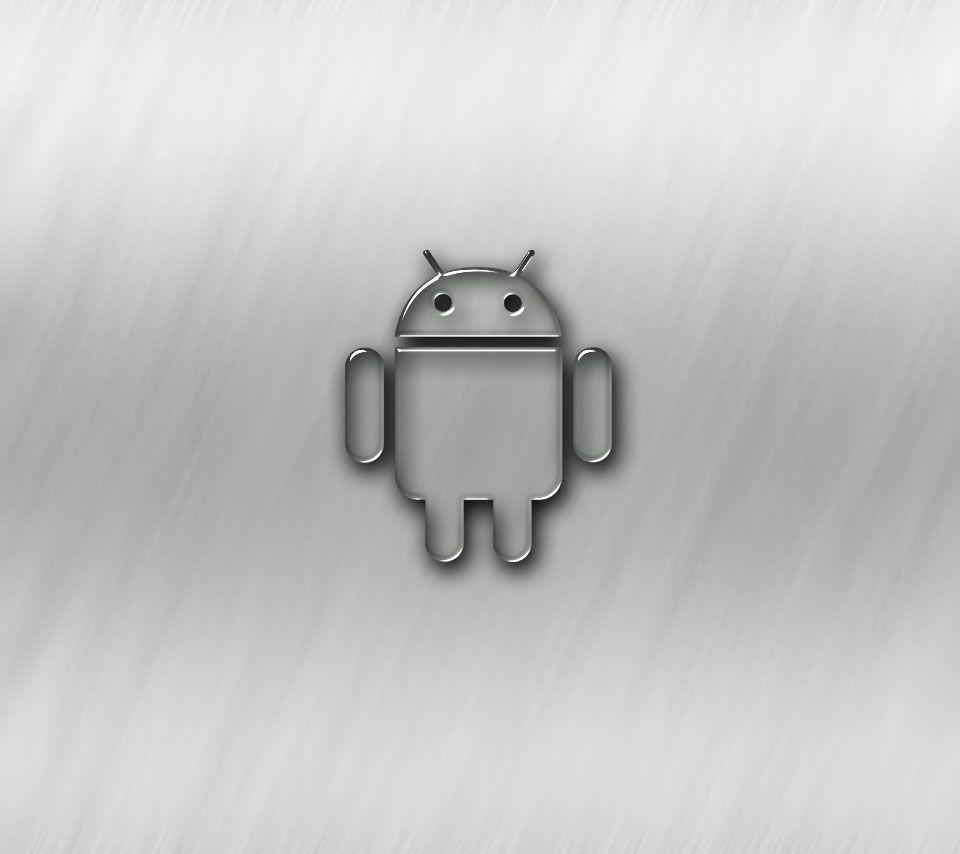 Wallpaper For > Android Brushed Metal Wallpaper