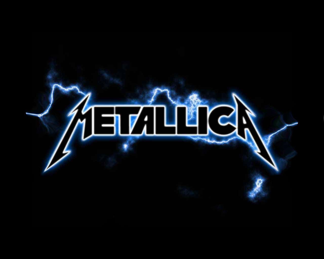 Blue Metallica Logo Wallpaper 1280x1024