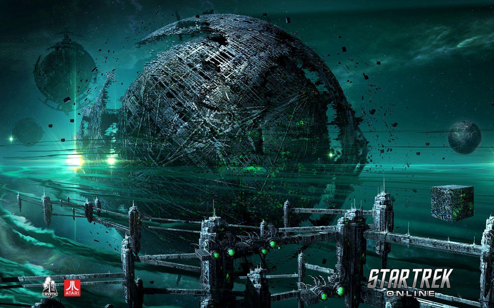 Star Trek Online Borg Planet Wallpaper Background « DotGames.co.uk