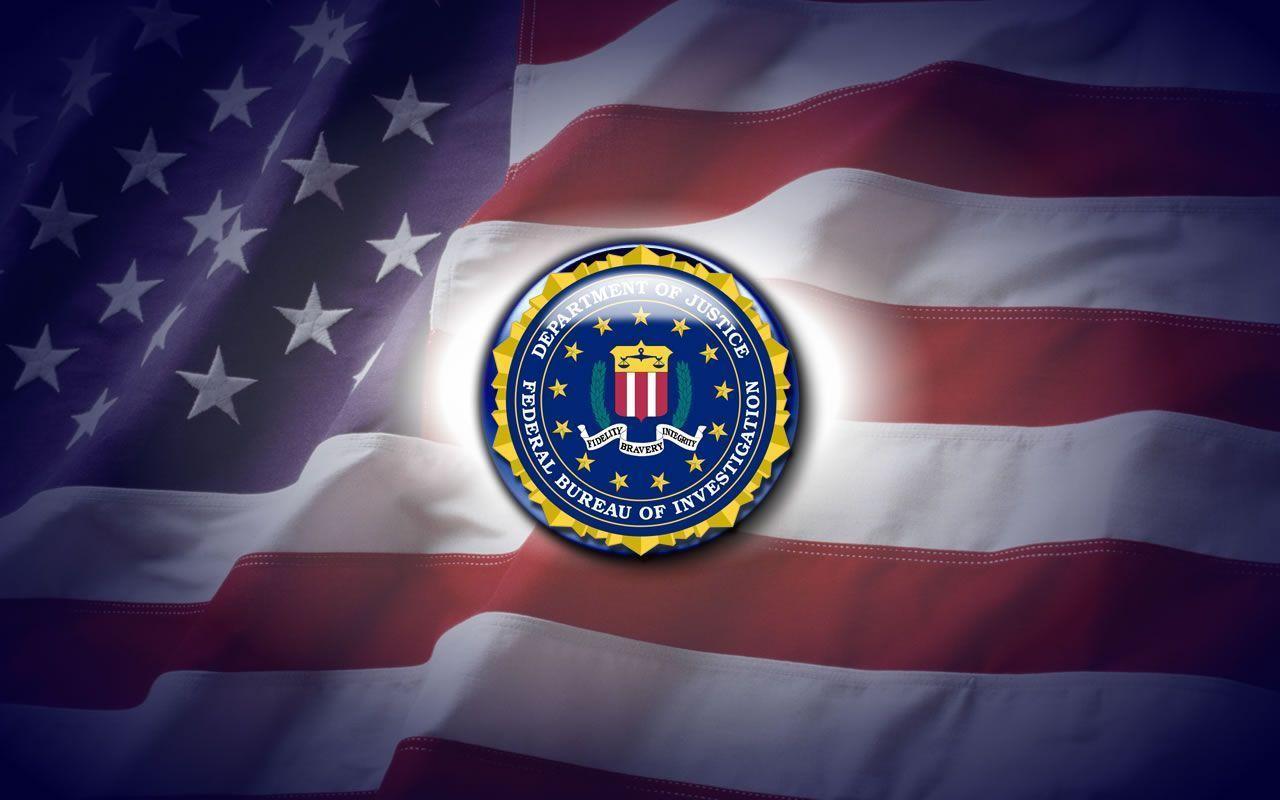 Wallpaper, Desktop wallpaper, FBI and American Flag