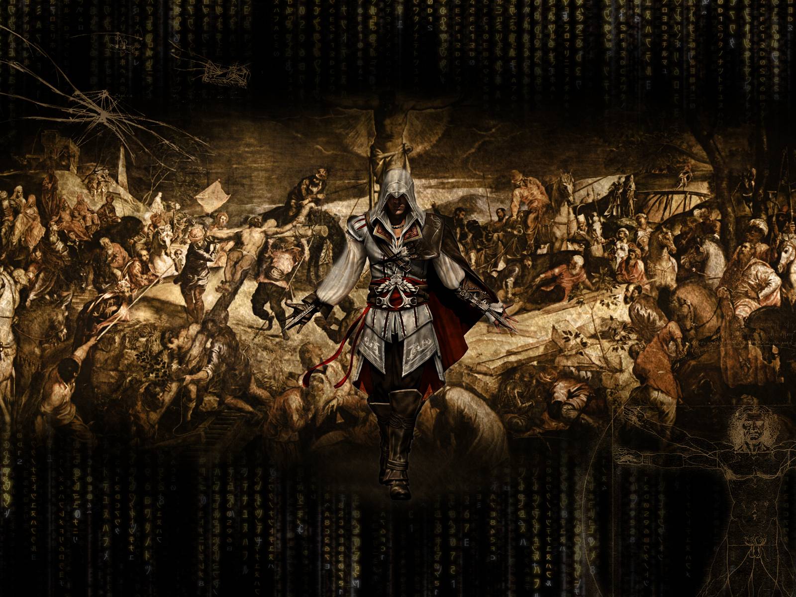 Ezio Assassins Creed Ii Game HD Wallpaper X