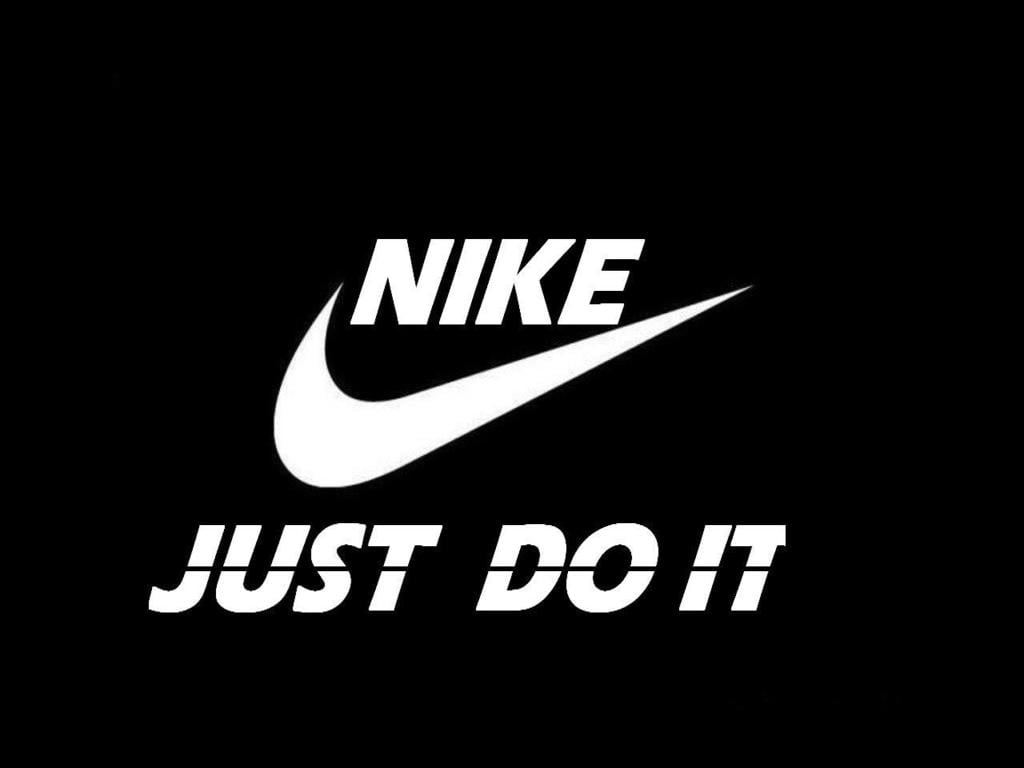 Nike Just Do It Black HD Wallpaper. anzawallpaper