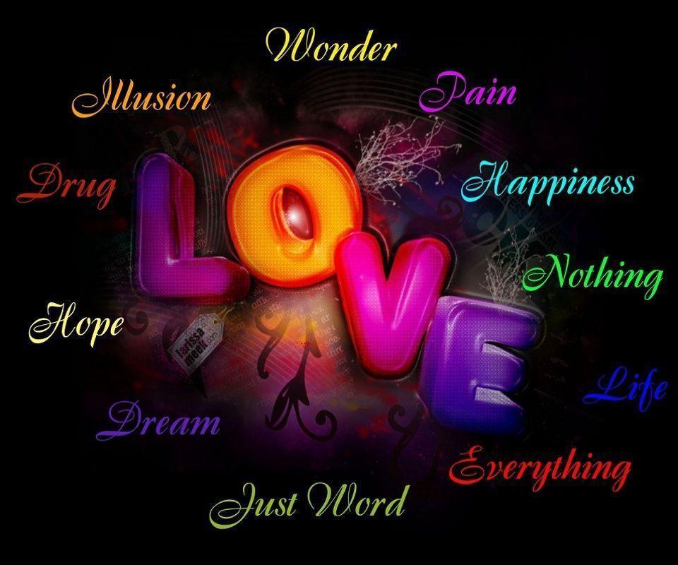 Love Words love wallpaper for Samsung Galaxy S Duos S7562 4GB La Fleur