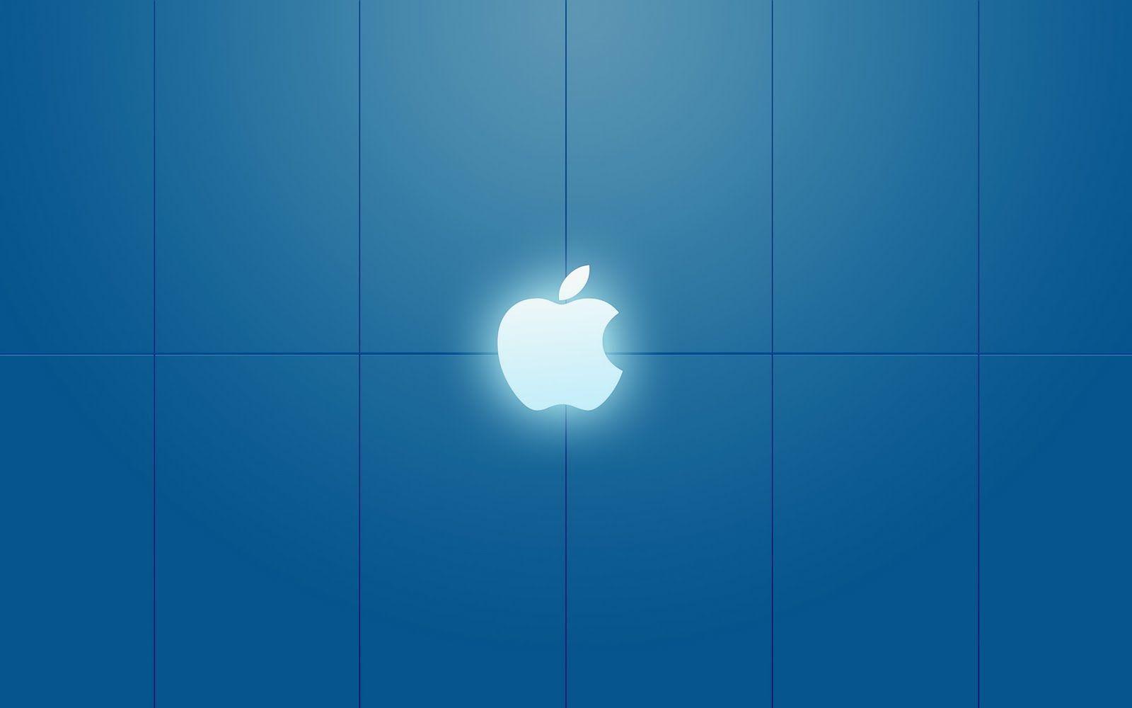 Apple Mac Wallpaper HD Blue Wallpaper. awshdwallpaper