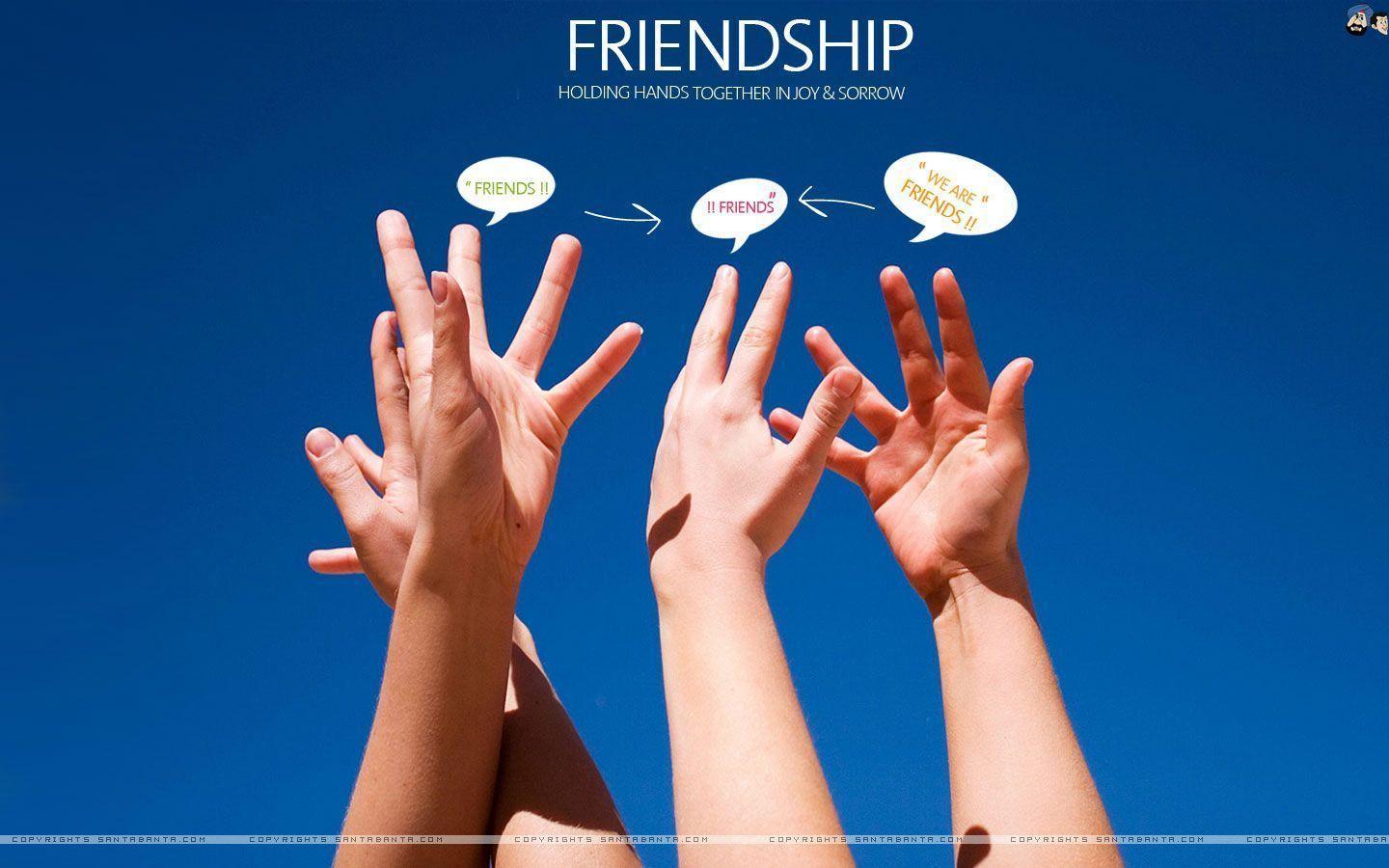 Wallpaper For > Friendship Wallpaper With Messages