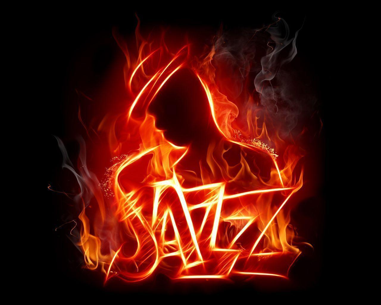 Jazz Music Fire Wallpaper Music Wallpaper. Wallpaper