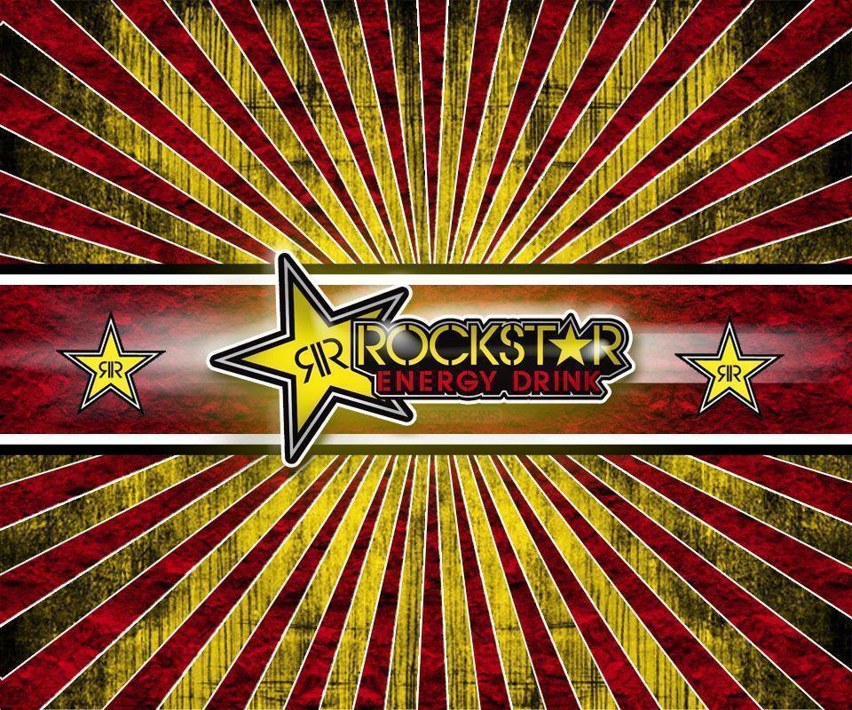 Rockstar Energy logos phone wallpaper download free