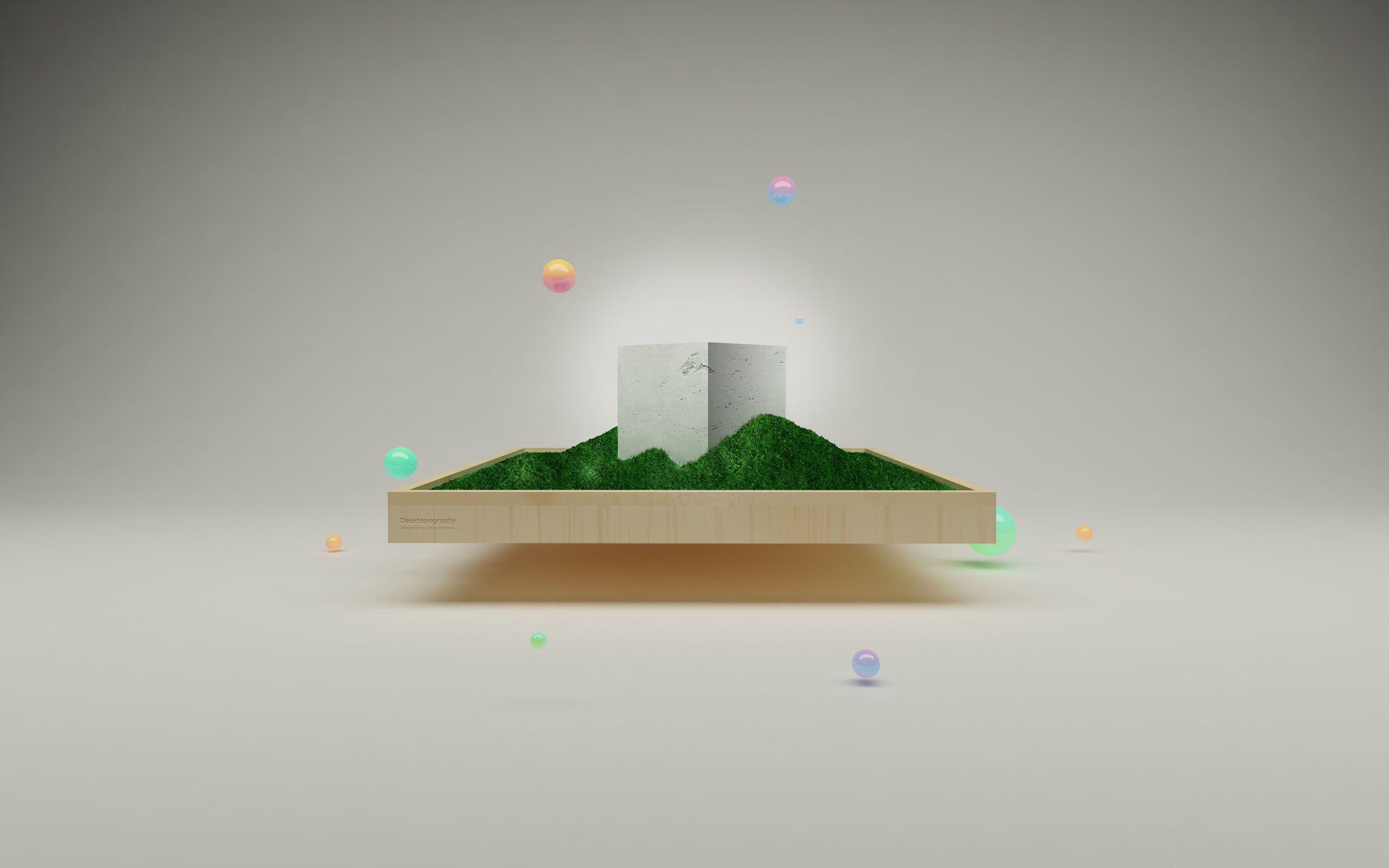 3D minimalist art