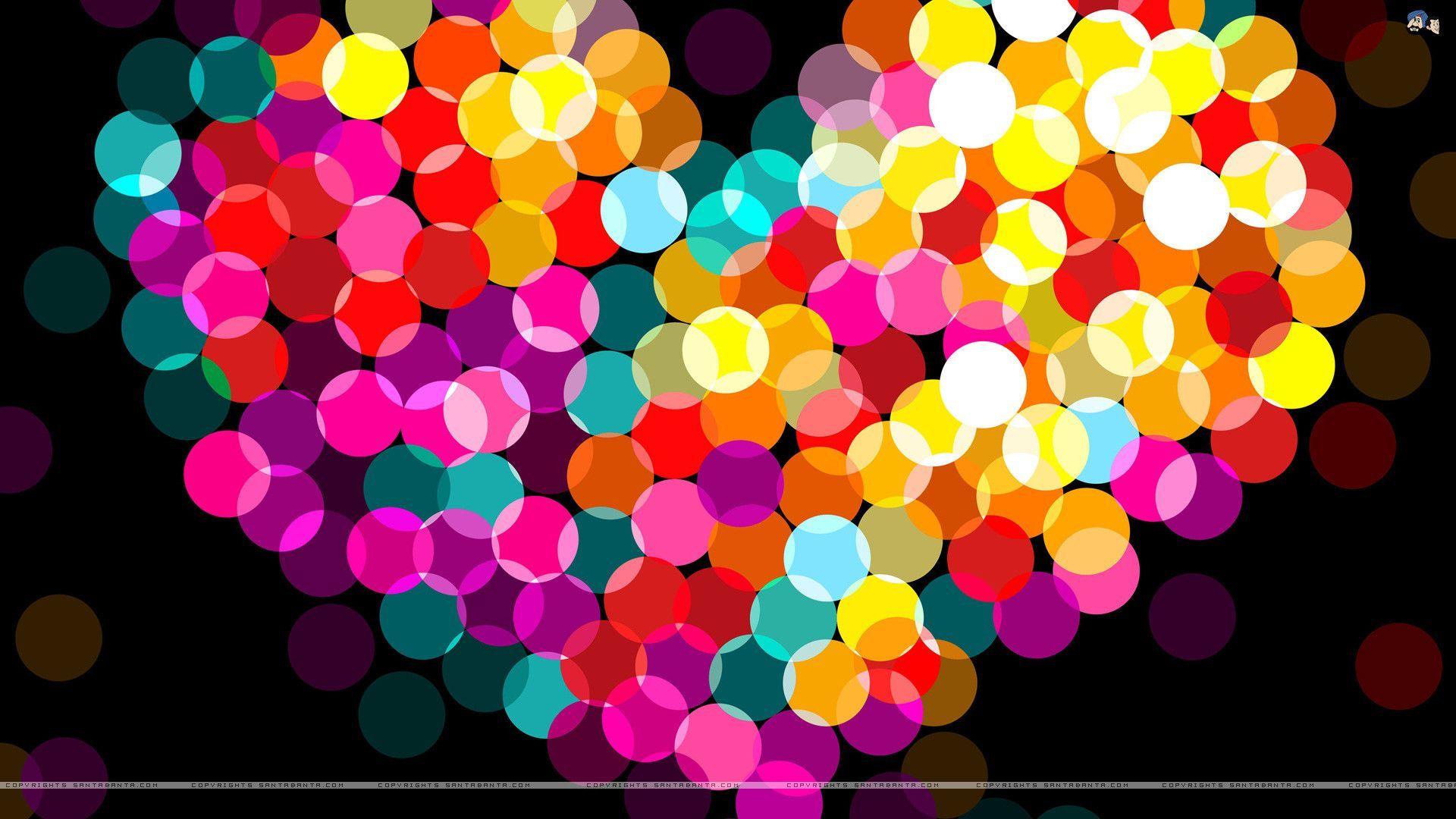 colorful hearts wallpaper Search Engine