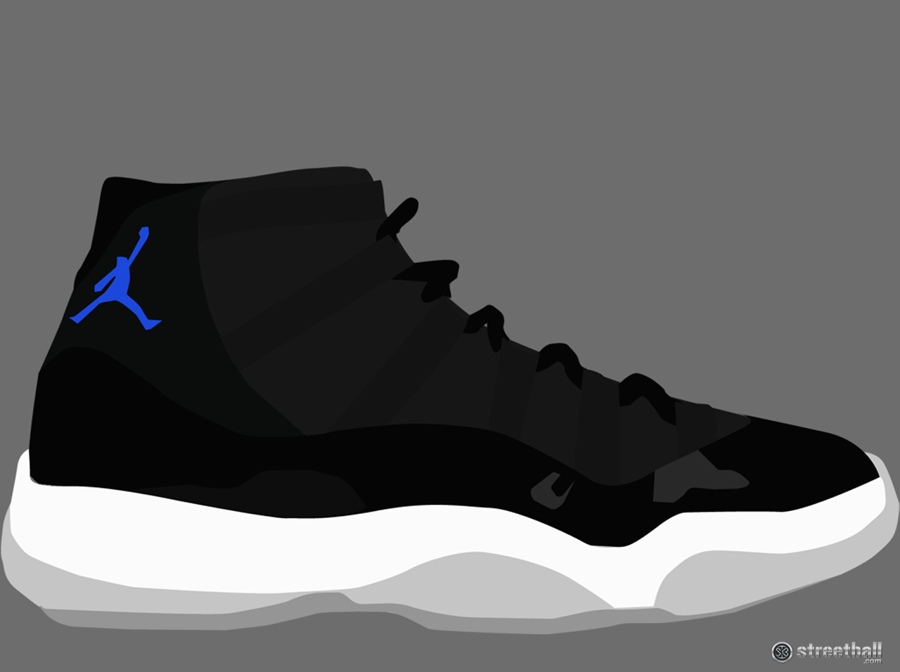 Air Jordan 11 Basketball Wallpaper