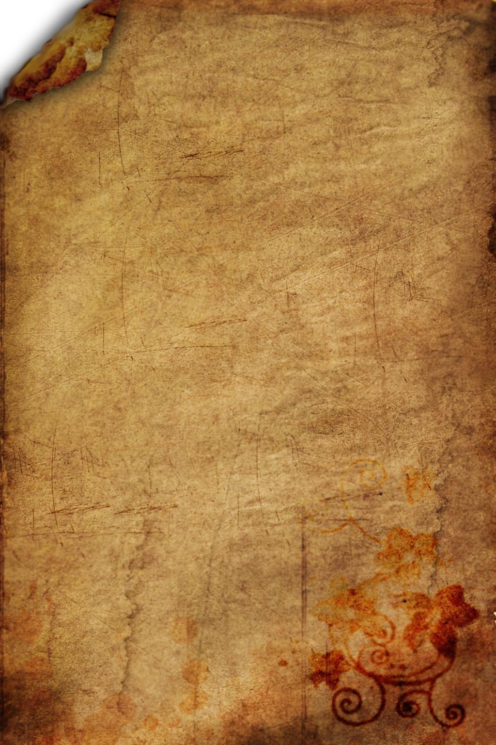 Wallpaper For > Old Burnt Paper Background Png