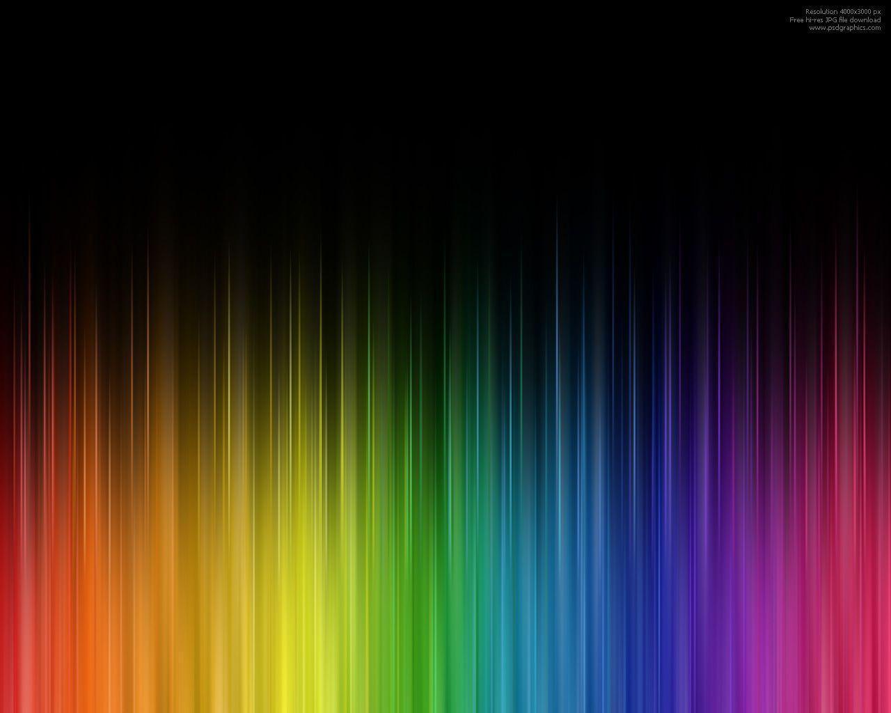 Abstract rainbow colors