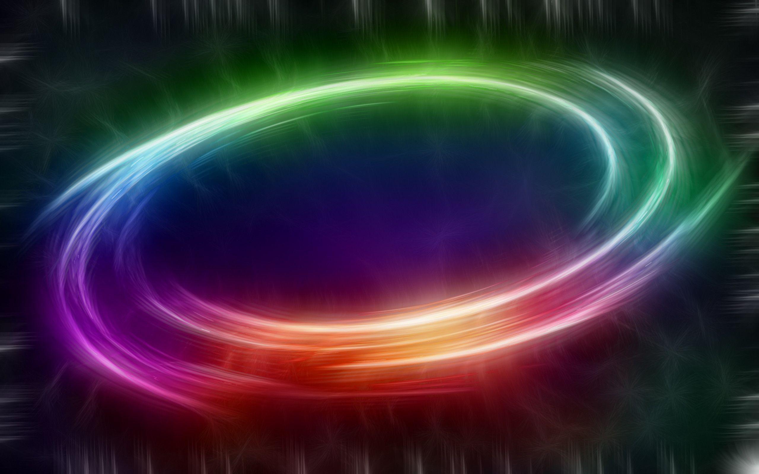 Wallpaper For > Neon Rainbow Background 3D