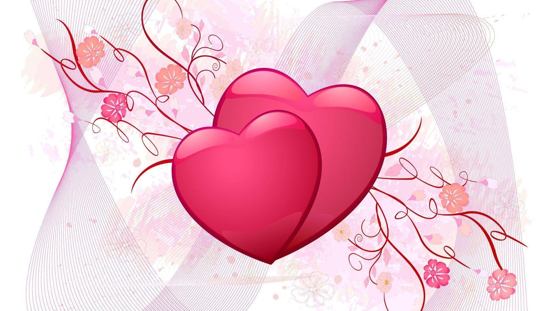 Valentines For > Pretty Heart Wallpaper