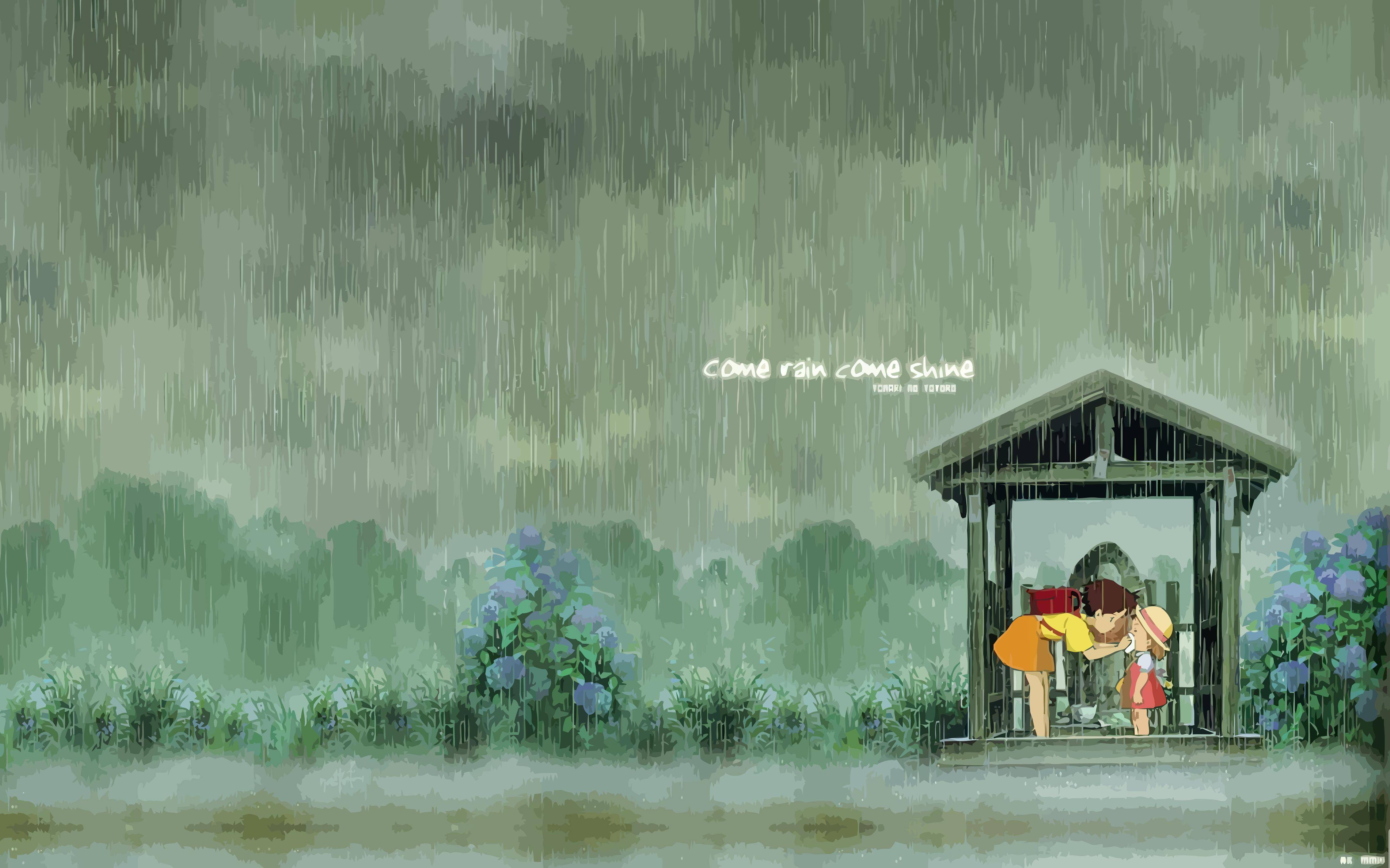 Download Neighbor Totoro Free Wallpaper 4341x2713. Full HD Wallpaper