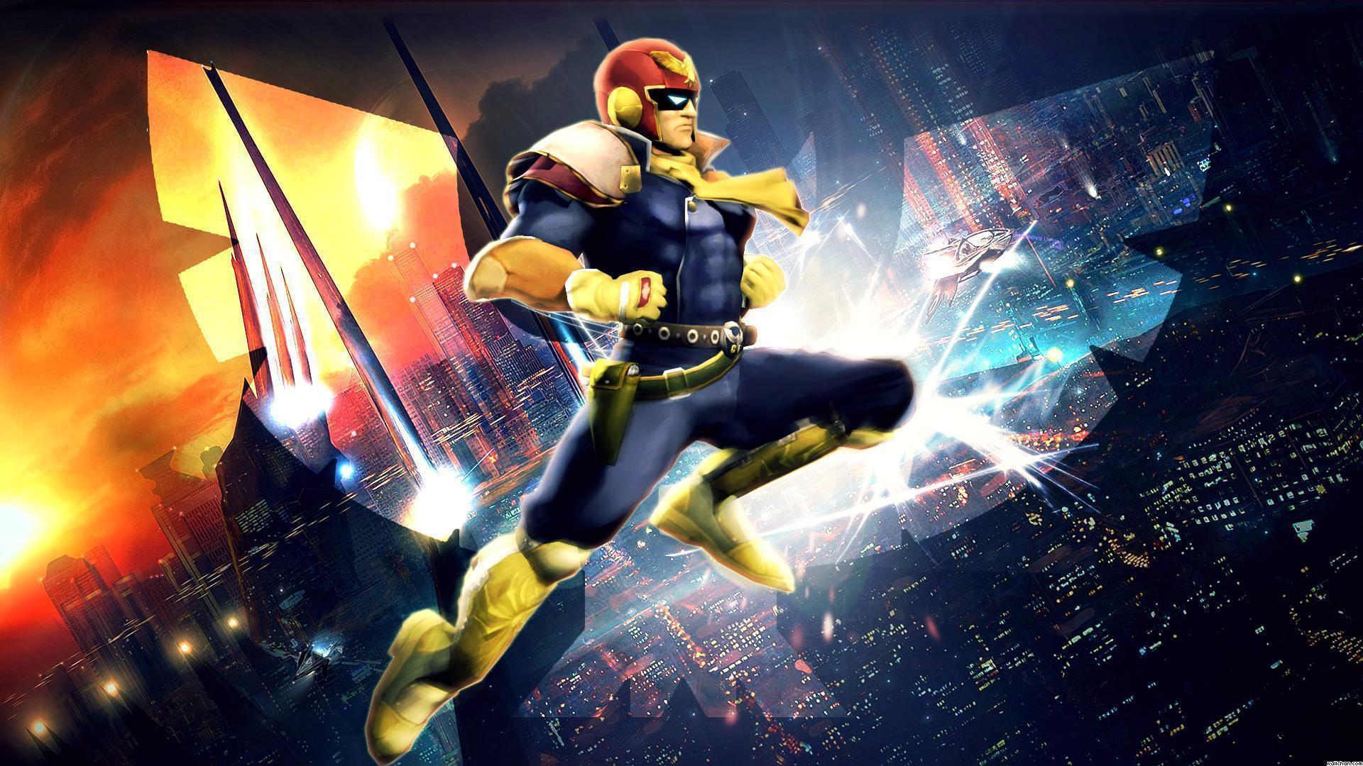 Captain Falcon made in Source Filmmaker (and Photohop)