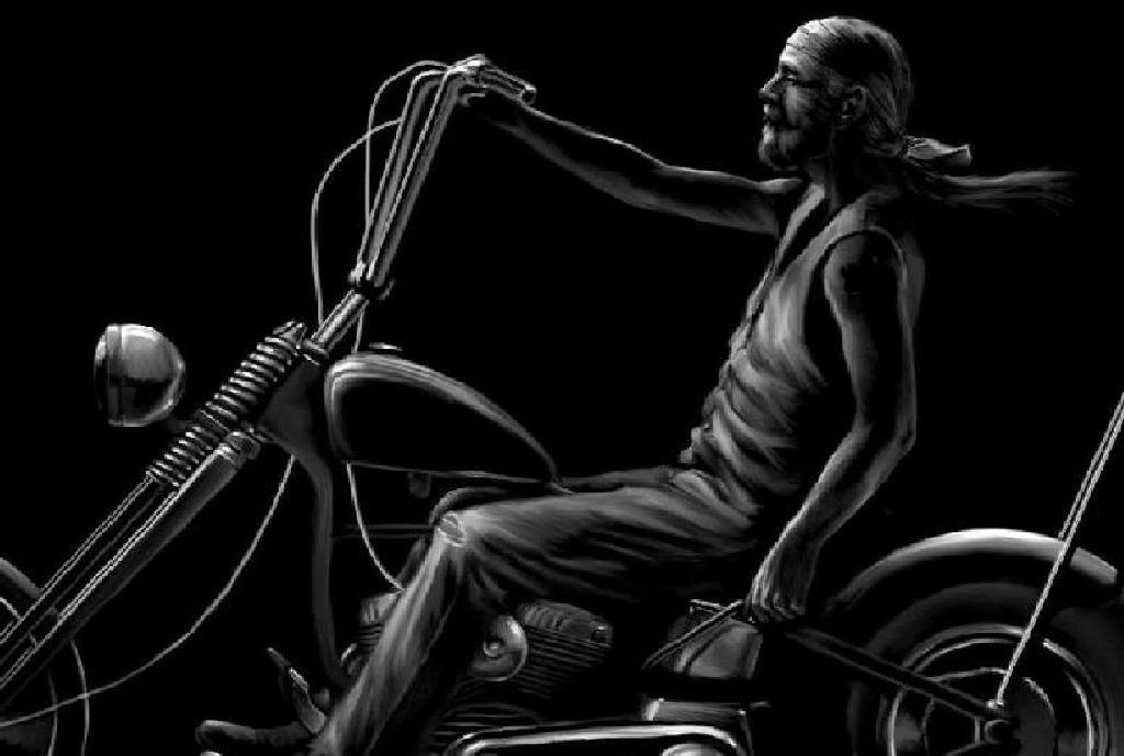 Outlaw Biker Wallpaper and Picture Items