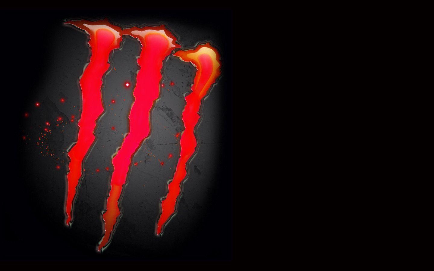Red Monster Energy Logo Wallpaper 23874 High Resolution. HD