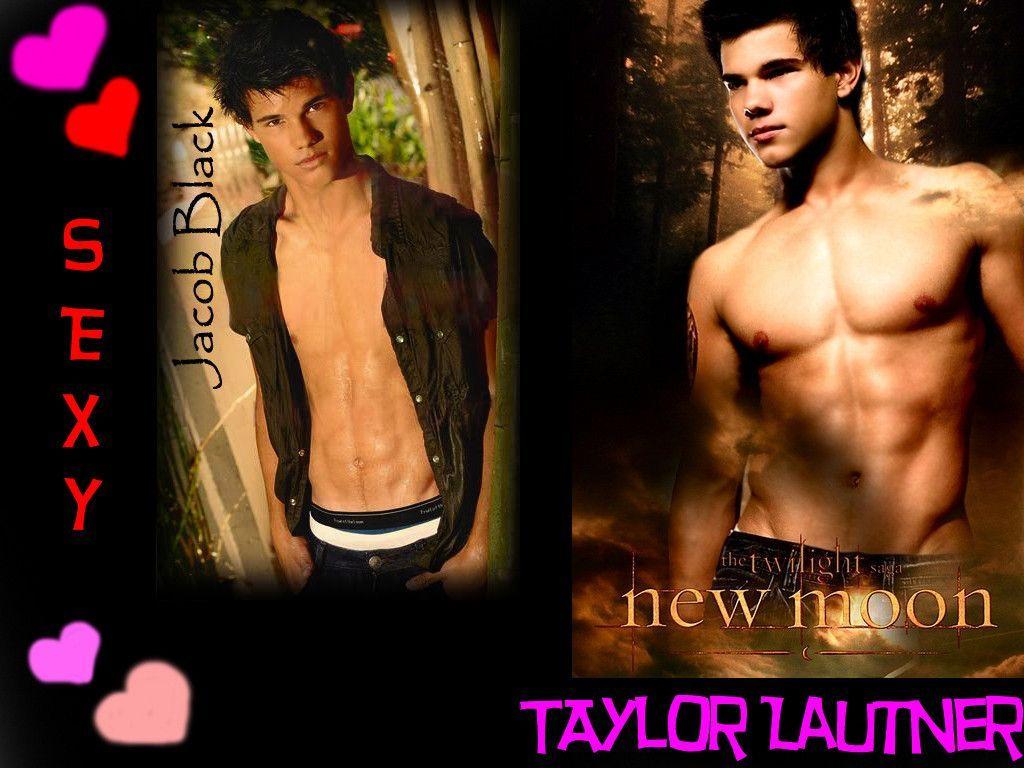 Taylor Lautner Shirt Off New Moon Wallpaper Image & Picture