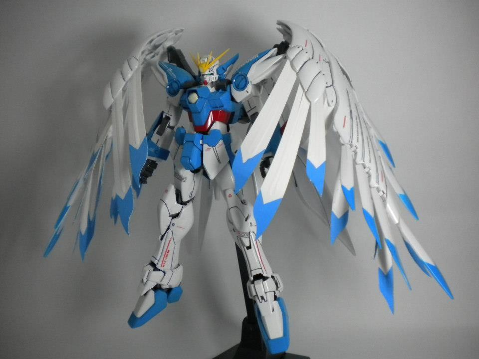 MG 1 100 Gundam Wing Zero Custom: Modeled By 瘋峰. Photoreview Big