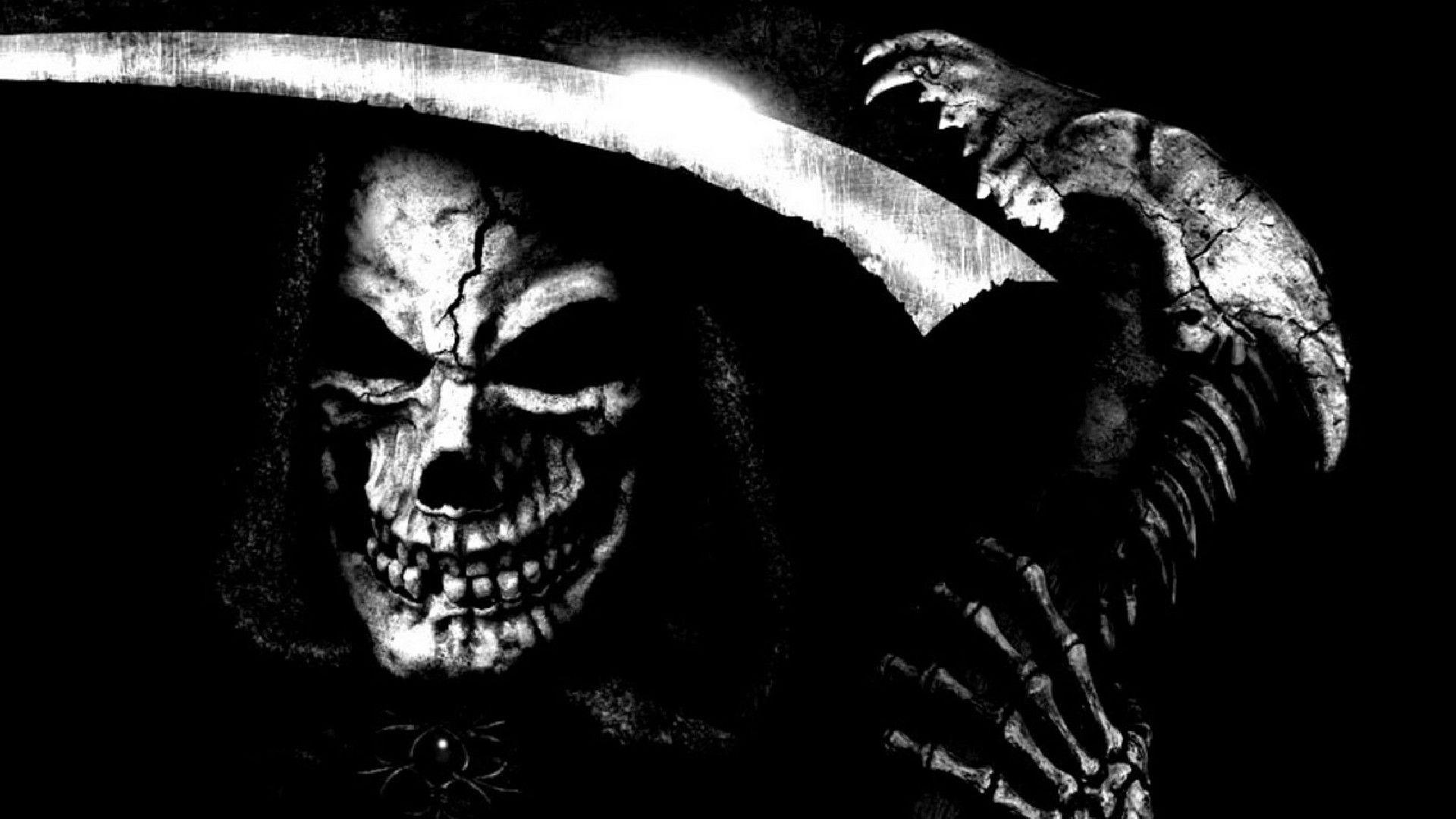 Scary Grim Reaper Wallpaper And Background