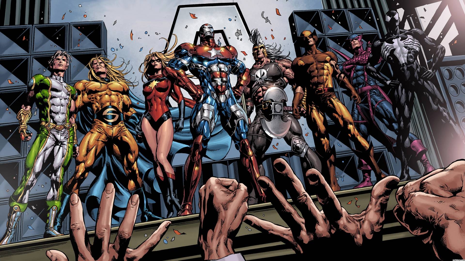 image For > Marvel Villains Wallpaper