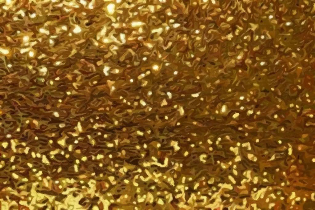 Glittering Gold Background A Igun_ Photo