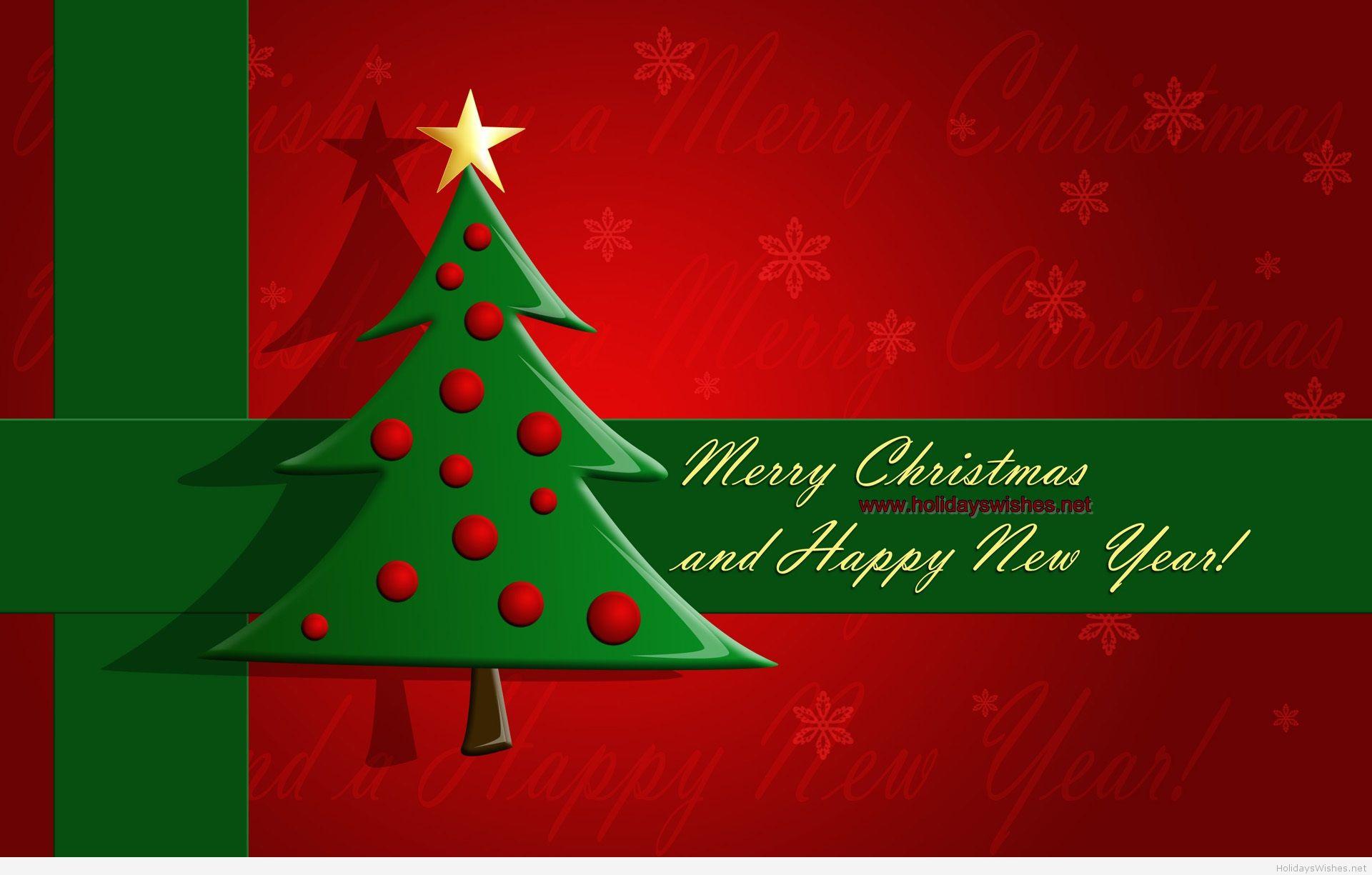 HD Merry Christmas 2014 happy new year wallpaper 2015 free