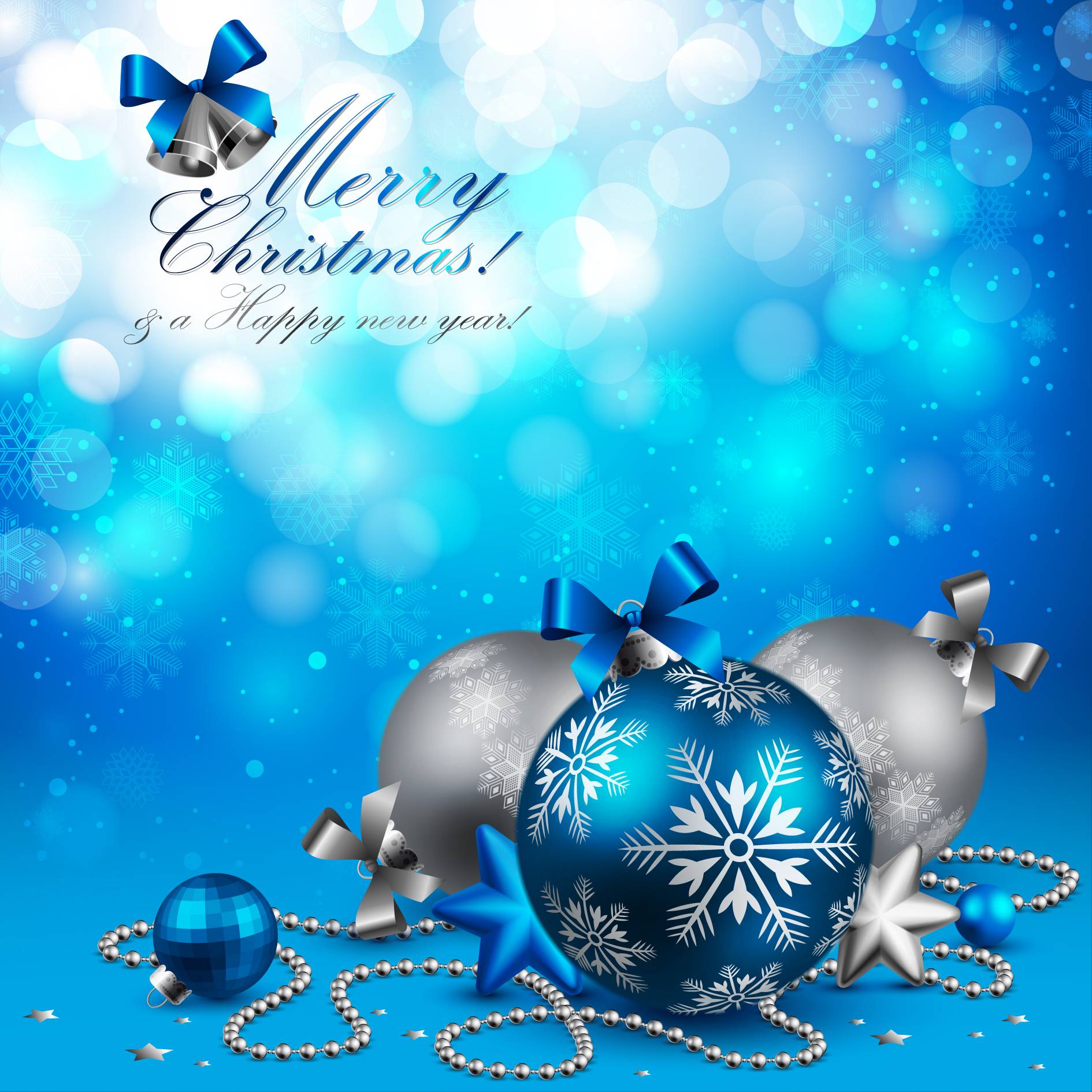 Free Download Vector Christmas Background
