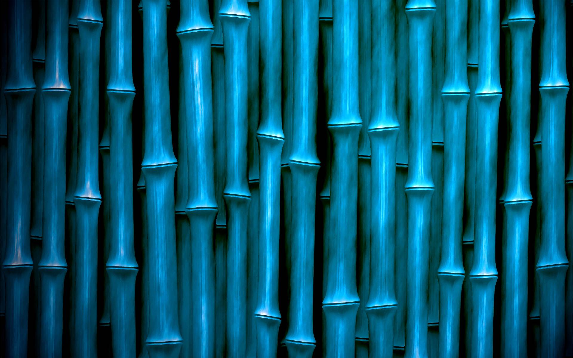 Aqua Blue Bamboo widescreen wallpaper. Wide