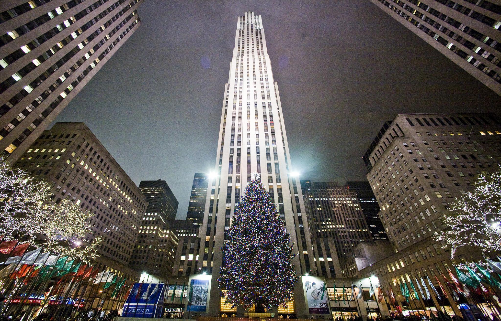 New York Christmas Wallpapers Wallpaper Cave