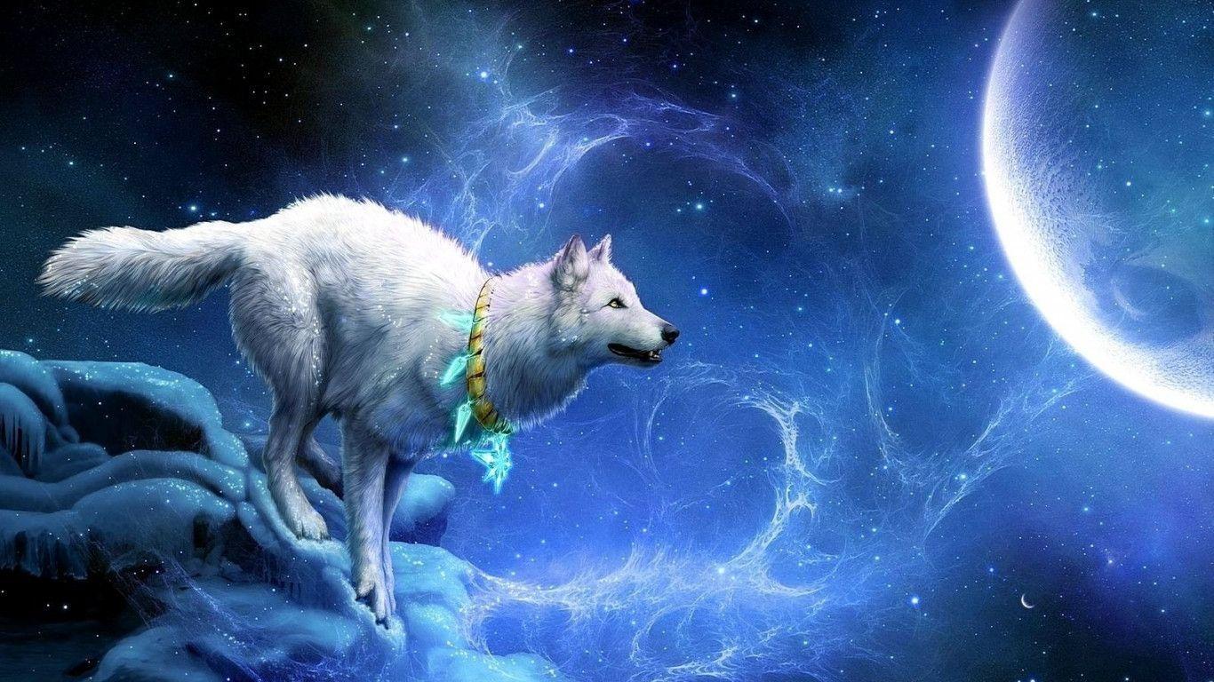 Pix For > Anime Wolf Wallpaper HD