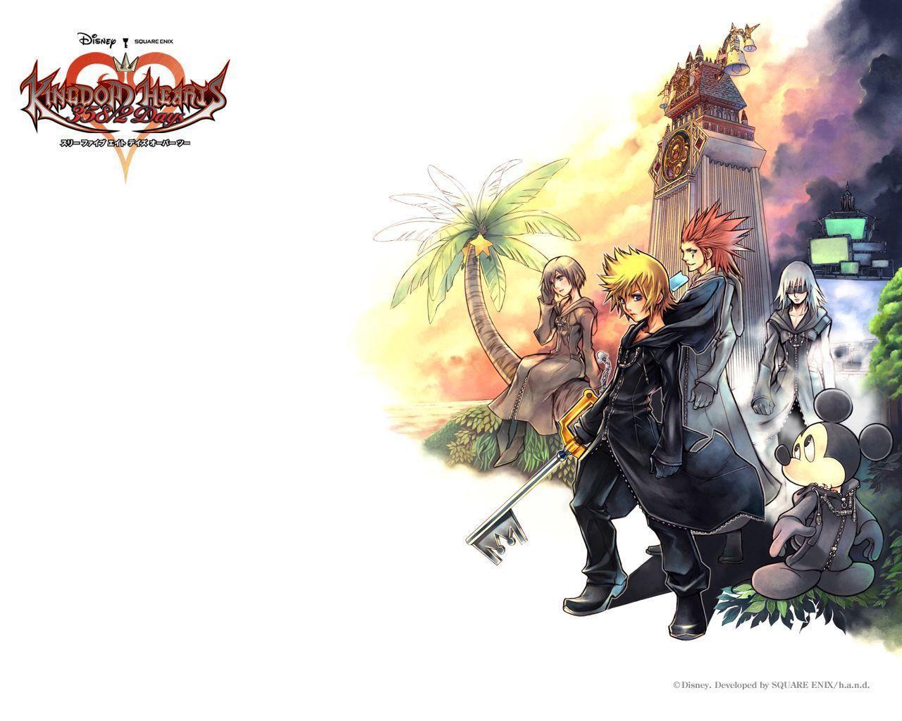 Wallpaper For > Kingdom Hearts 2 Wallpaper