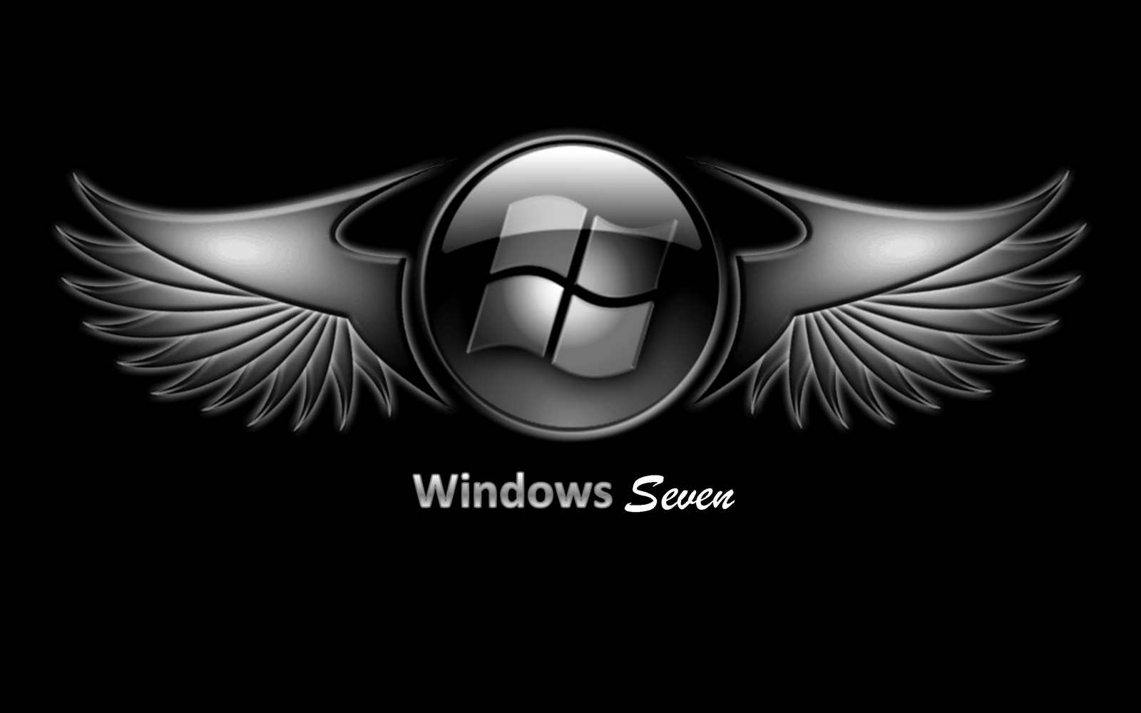 Windows 7 Wallpaper Black