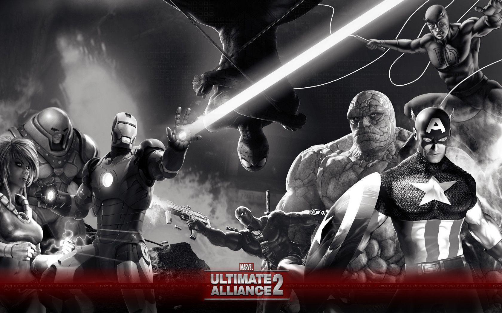 Wallpaper For > Marvel Ultimate Alliance Wallpaper Thor