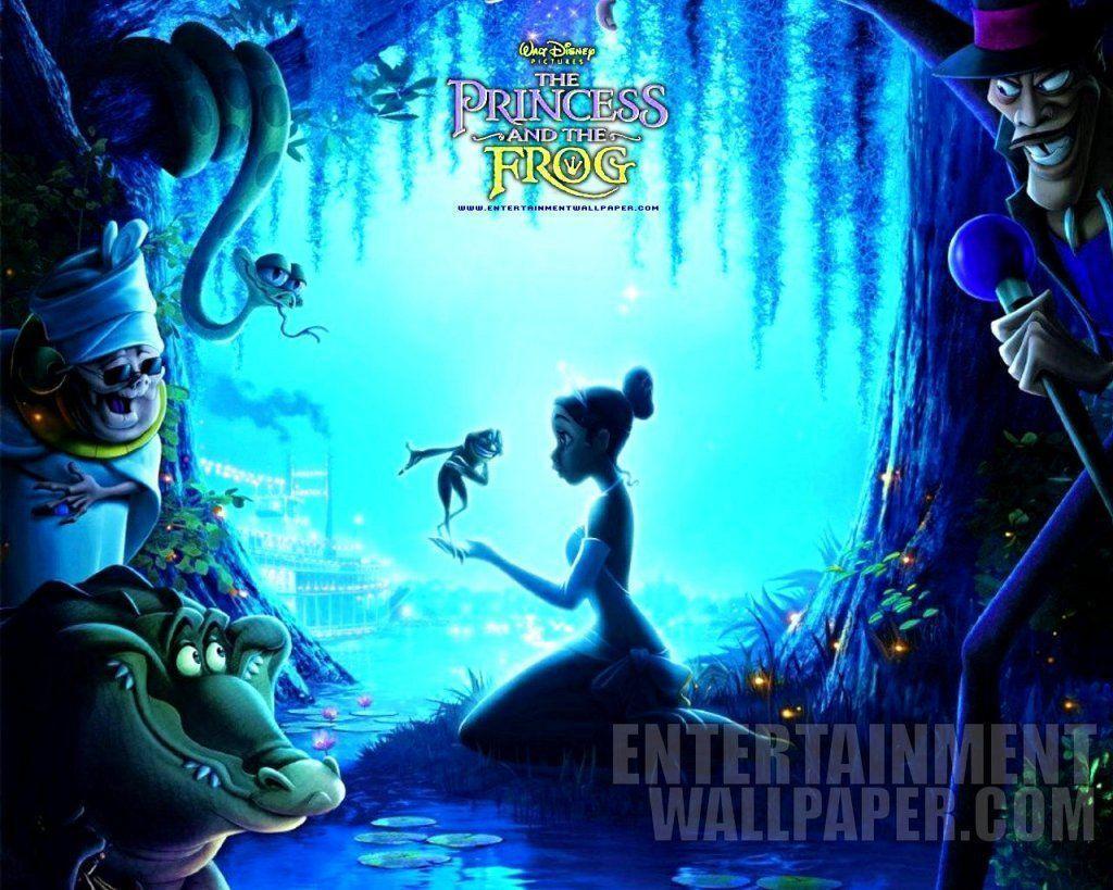 Disney Wallpaper The Princess And The Frog Desktop Postcard