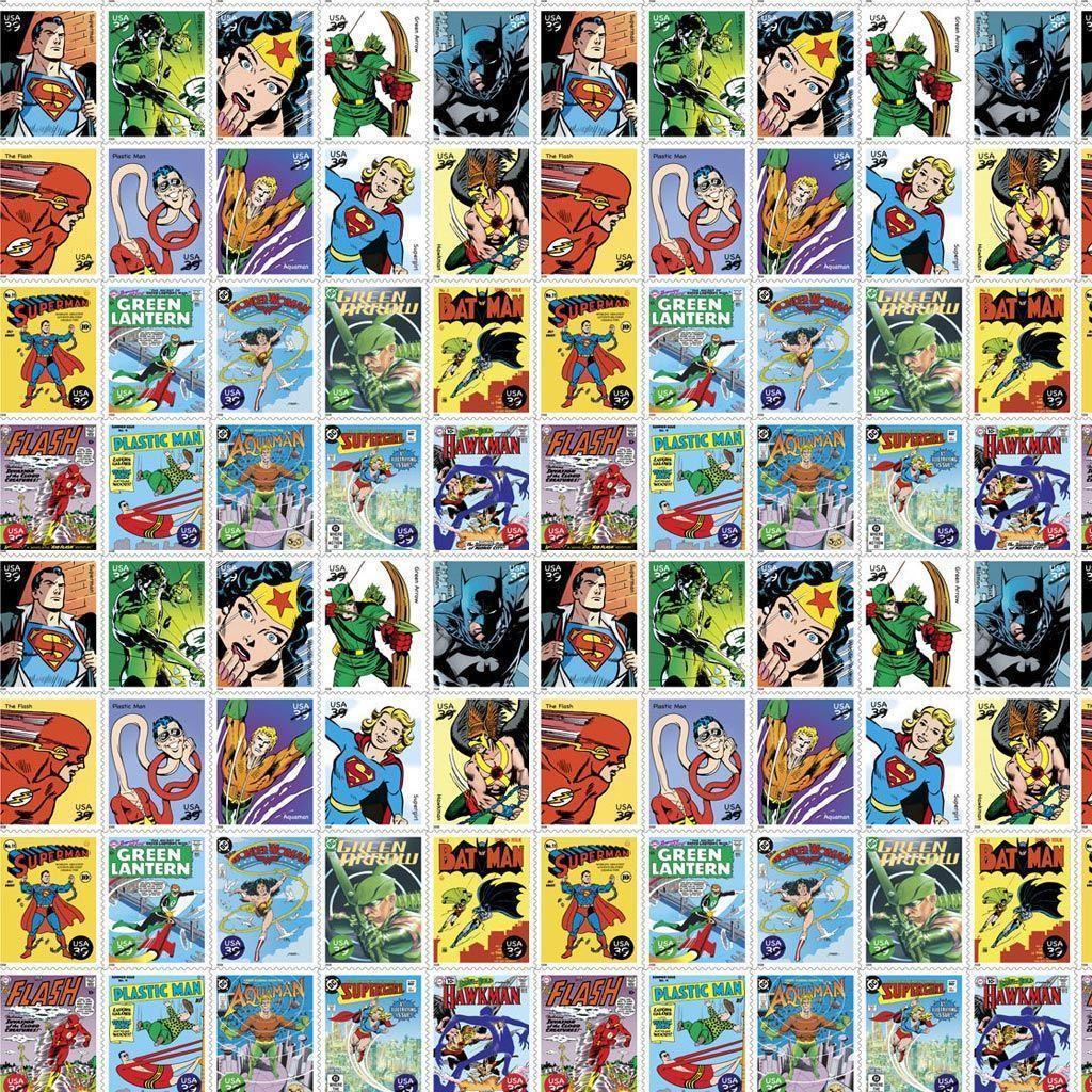 DC Comics superheroes iPad wallpaper