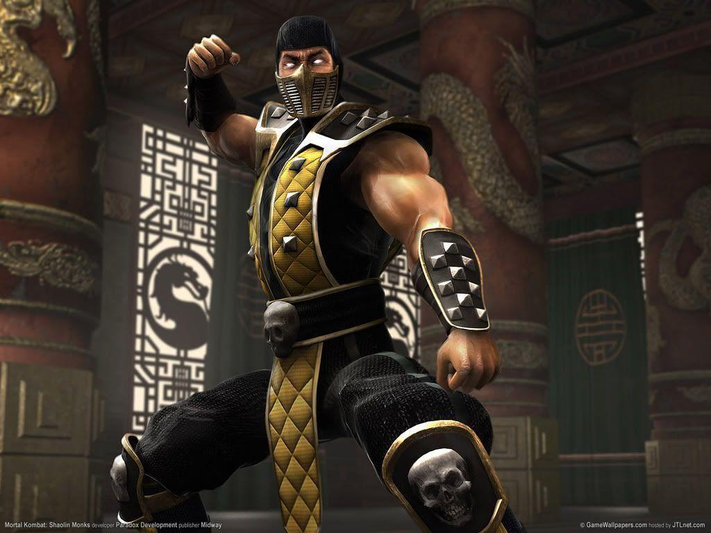 Animals For > Scorpion Mortal Kombat Wallpaper 2011