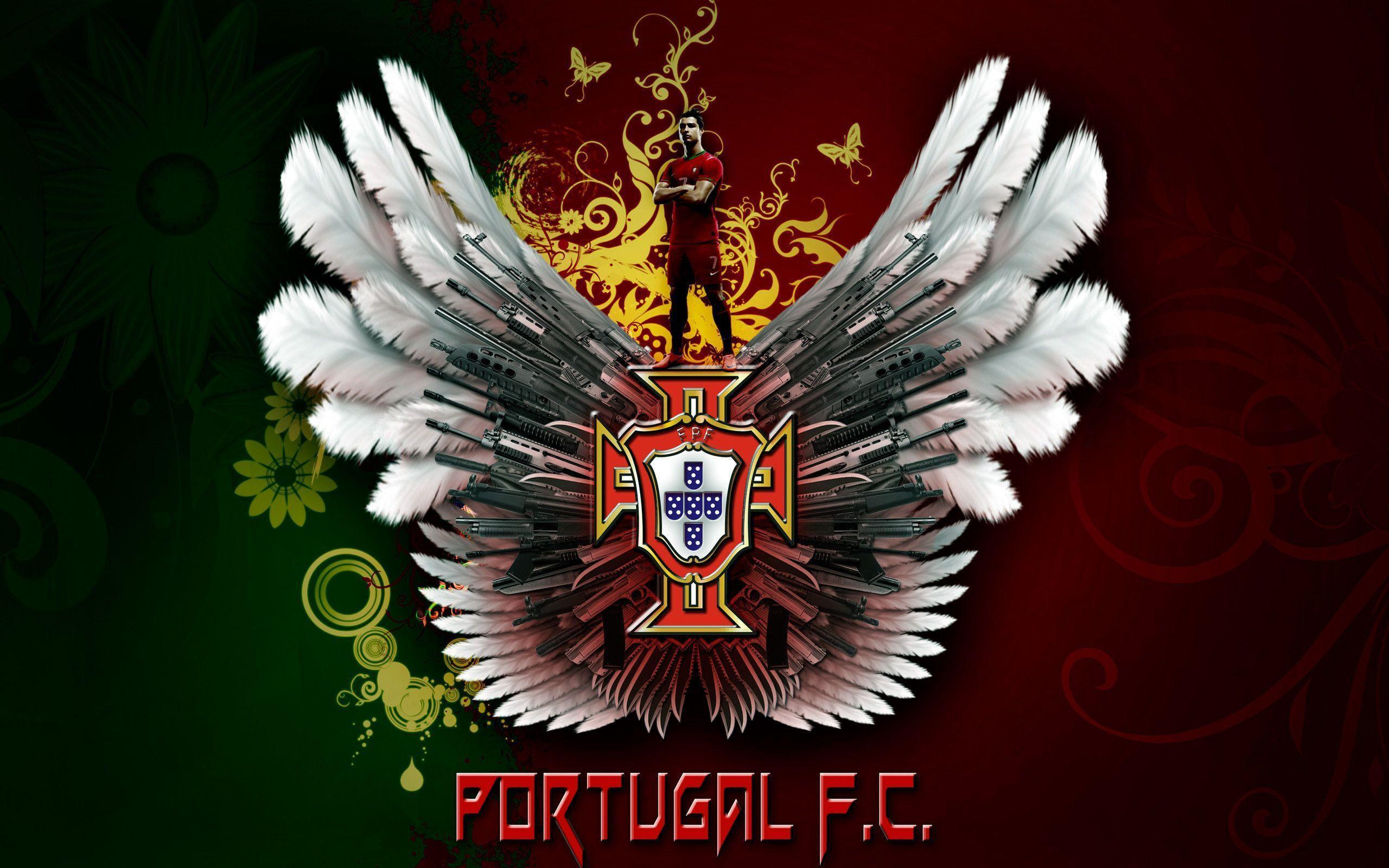 Portugal national football team logo for computer desktop