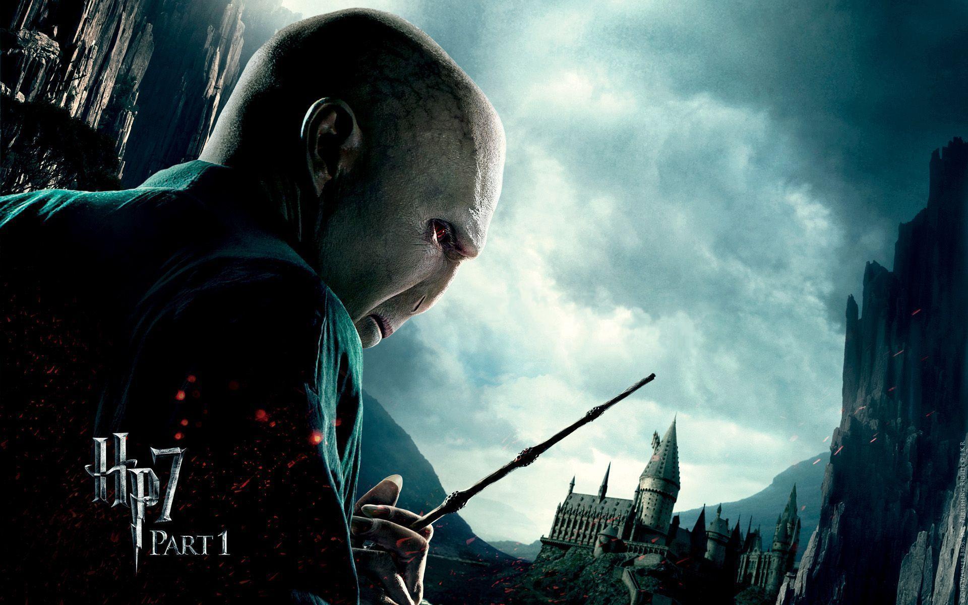 Lord Voldemort In Deathly Hallows Part Wide HD Wallpaper